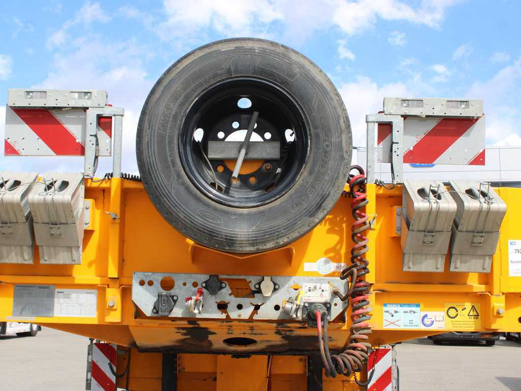 Semirremolque góndola rebajadas Nooteboom OSD-73-04V, STEERING AXLES, SAF, EXTENDABLE: foto 8