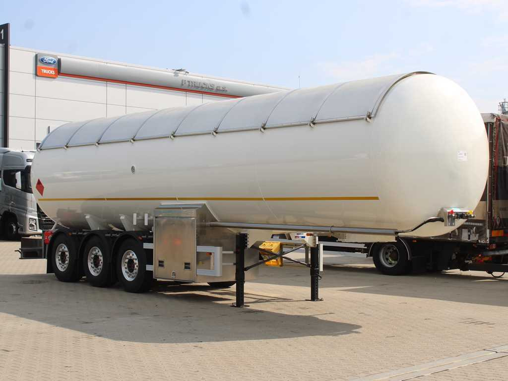 Others KADATEC KA350C, LIFTING AXLE, LPG - PROPANE BUTANE, ADR, 53m³ - Semirremolque cisterna: foto 3 Others KADATEC KA350C, LIFTING AXLE, LPG - PROPANE BUTANE, ADR, 53m³ - Semirremolque cisterna: foto 3