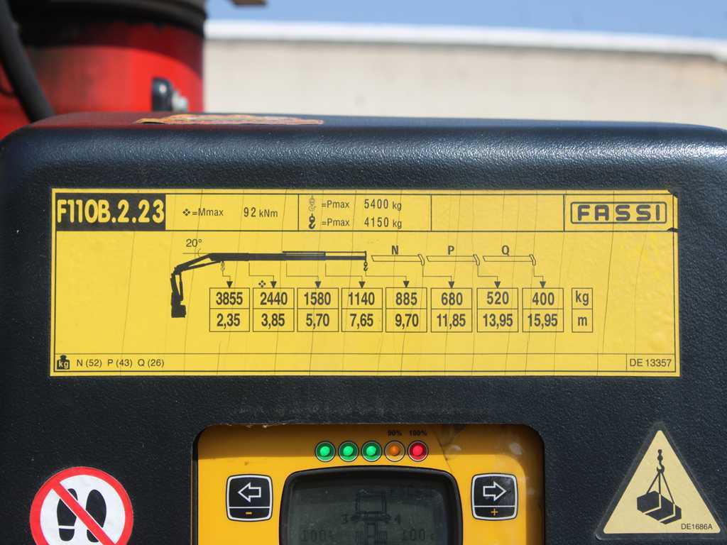 Leasing de  Renault D 250, EURO 6, SIDE, HYDRAULIC ARM FASSI F110 Renault D 250, EURO 6, SIDE, HYDRAULIC ARM FASSI F110: foto 9