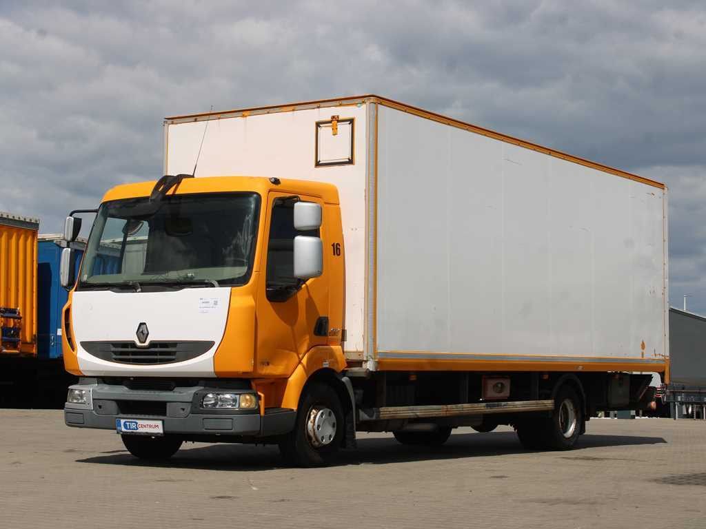 Renault Midlum 190.12, HYDRAULIC FRONT, EURO 4 - Camión caja cerrada: foto 1 Renault Midlum 190.12, HYDRAULIC FRONT, EURO 4 - Camión caja cerrada: foto 1