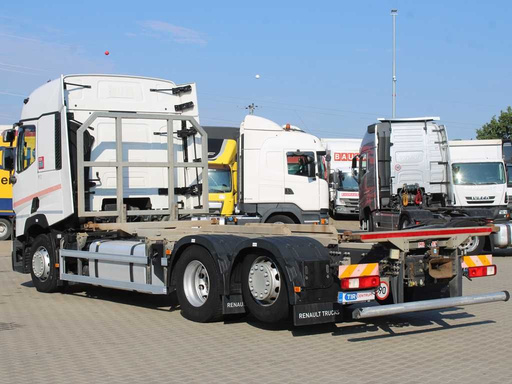 Renault T460, EURO 6, BDF, LIFTING AXLE, AIR SUSPENSIONS - Camión portacontenedore/ Intercambiable: foto 4 Renault T460, EURO 6, BDF, LIFTING AXLE, AIR SUSPENSIONS - Camión portacontenedore/ Intercambiable: foto 4