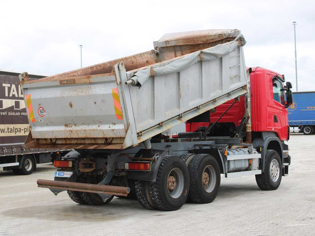 Scania R 420 CB 6X4 , THREE SIDED, EURO 4, RETARDER, 13m³ - Camión volquete: foto 4 Scania R 420 CB 6X4 , THREE SIDED, EURO 4, RETARDER, 13m³ - Camión volquete: foto 4
