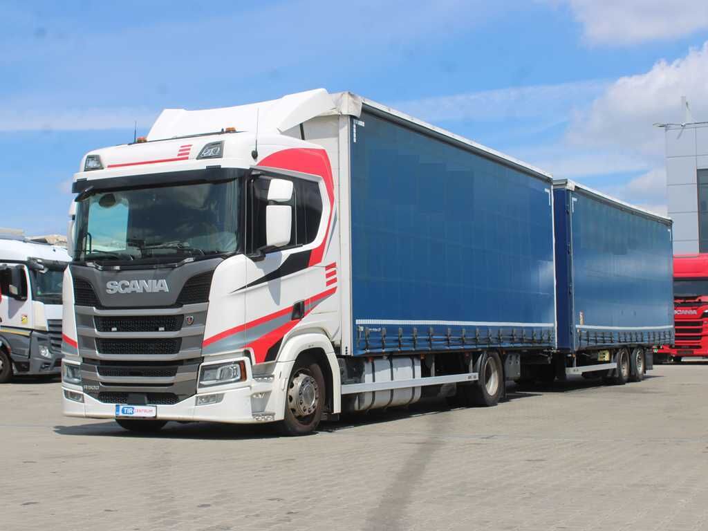 Scania R500, EURO 6, LIFT ROOF, DRIVE-THROUGH + HIPOCAR HTV 18 - Camión lona: foto 1 Scania R500, EURO 6, LIFT ROOF, DRIVE-THROUGH + HIPOCAR HTV 18 - Camión lona: foto 1