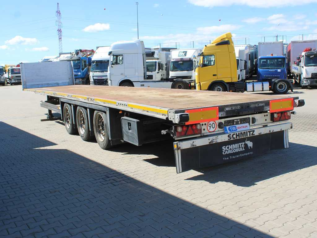 Schmitz CARGOBULL SCB*S3T, LIFTING AXLE, MULTILOCK - Semirremolque plataforma/ Caja abierta: foto 5 Schmitz CARGOBULL SCB*S3T, LIFTING AXLE, MULTILOCK - Semirremolque plataforma/ Caja abierta: foto 5