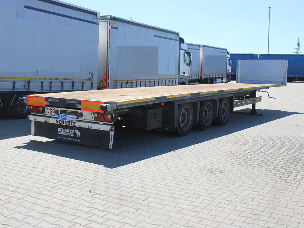 Schmitz CARGOBULL SCB*S3T, LIFTING AXLE, MULTILOCK - Semirremolque plataforma/ Caja abierta: foto 4 Schmitz CARGOBULL SCB*S3T, LIFTING AXLE, MULTILOCK - Semirremolque plataforma/ Caja abierta: foto 4