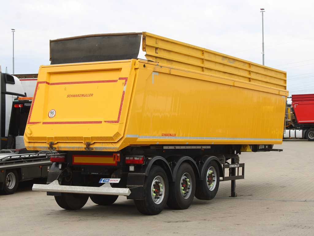 Schwarzmüller KIS 3/E, 2X LIFT AXLE, SAF, 46m³ - Semirremolque volquete: foto 4 Schwarzmüller KIS 3/E, 2X LIFT AXLE, SAF, 46m³ - Semirremolque volquete: foto 4