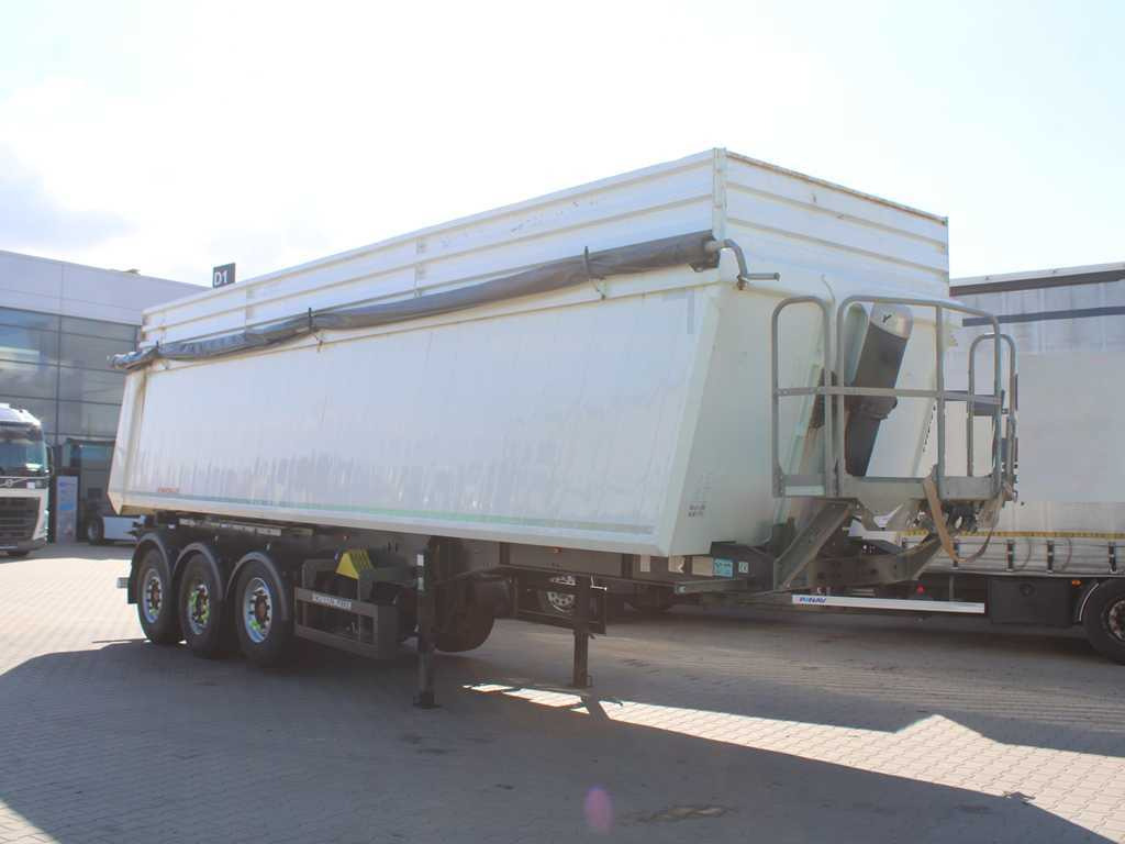 Schwarzmüller KIS 3/E, 2X LIFT AXLE, SAF, 46m³ - Semirremolque volquete: foto 3 Schwarzmüller KIS 3/E, 2X LIFT AXLE, SAF, 46m³ - Semirremolque volquete: foto 3