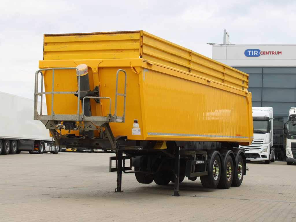 Schwarzmüller KIS 3/E, 2X LIFT AXLE, SAF, 46m³ - Semirremolque volquete: foto 1 Schwarzmüller KIS 3/E, 2X LIFT AXLE, SAF, 46m³ - Semirremolque volquete: foto 1