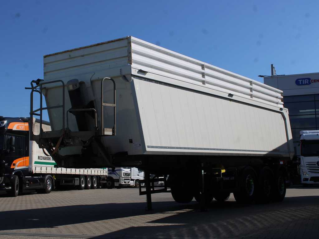 Schwarzmüller KIS 3/E, 2X LIFT AXLE, SAF, 46m³ - Semirremolque volquete: foto 1 Schwarzmüller KIS 3/E, 2X LIFT AXLE, SAF, 46m³ - Semirremolque volquete: foto 1
