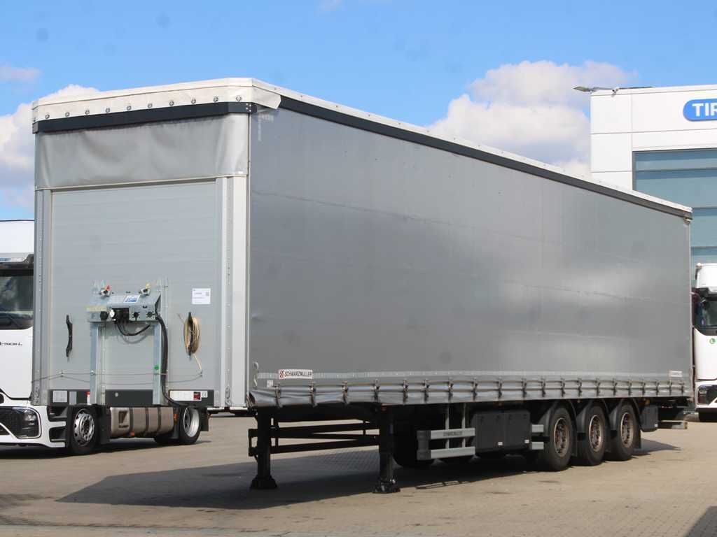 Schwarzmüller S1, LOWDECK, LIFTING AXLE, LIFTING ROOF, MULTILOCK, SAF - Semirremolque lona: foto 1 Schwarzmüller S1, LOWDECK, LIFTING AXLE, LIFTING ROOF, MULTILOCK, SAF - Semirremolque lona: foto 1