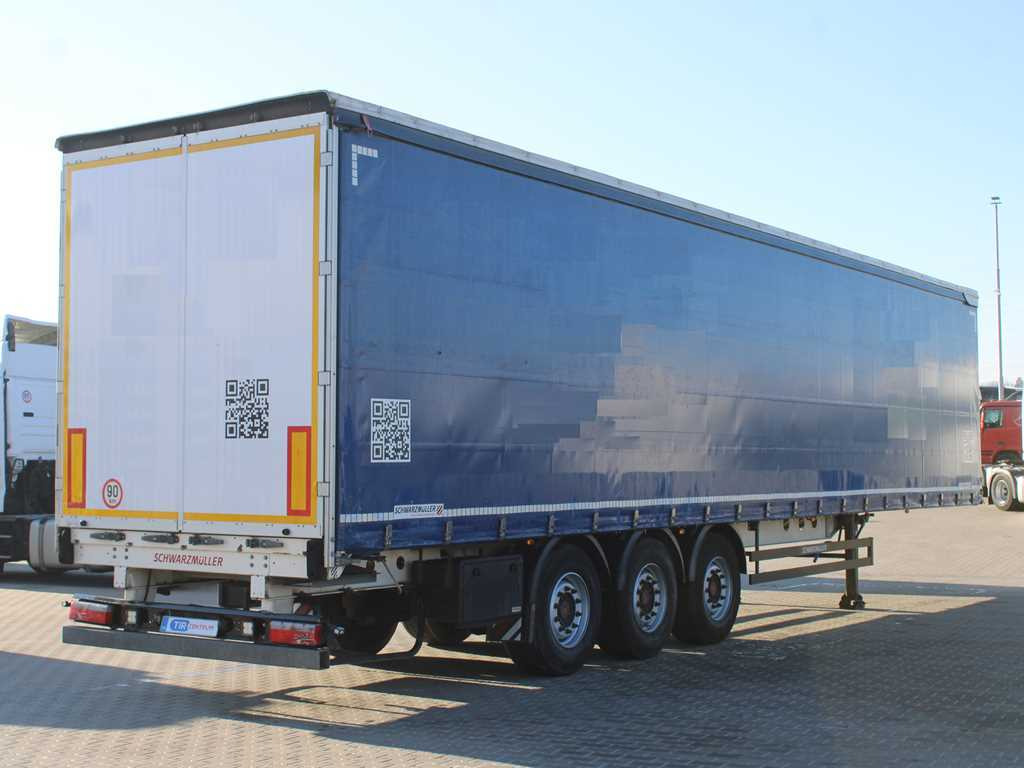 Schwarzmüller SPA 3/E, LIFT AXLE, LOADER, MULTILOCK, SAF - Semirremolque lona: foto 4 Schwarzmüller SPA 3/E, LIFT AXLE, LOADER, MULTILOCK, SAF - Semirremolque lona: foto 4