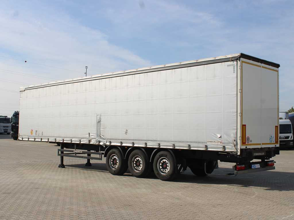 Schwarzmüller SPA 3/E, SAF, MULTILOCK, MULDA, PNEU 80% - Semirremolque lona: foto 5 Schwarzmüller SPA 3/E, SAF, MULTILOCK, MULDA, PNEU 80% - Semirremolque lona: foto 5