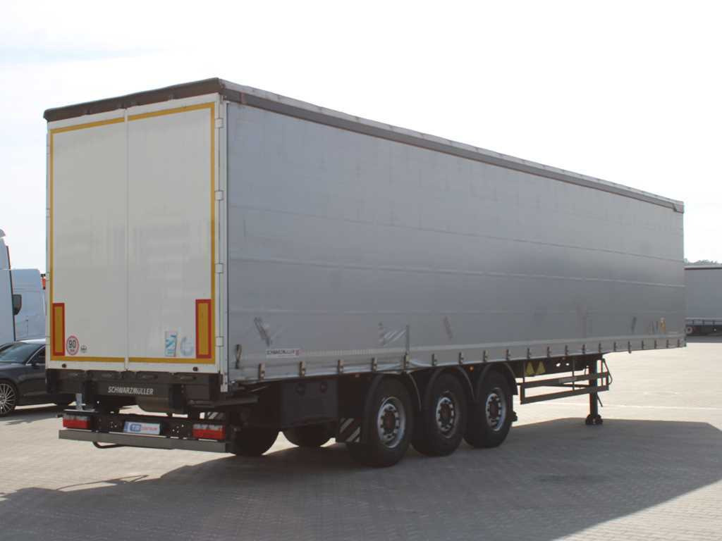 Schwarzmüller SPA 3/E, SAF, MULTILOCK, MULDA, PNEU 80% - Semirremolque lona: foto 4 Schwarzmüller SPA 3/E, SAF, MULTILOCK, MULDA, PNEU 80% - Semirremolque lona: foto 4