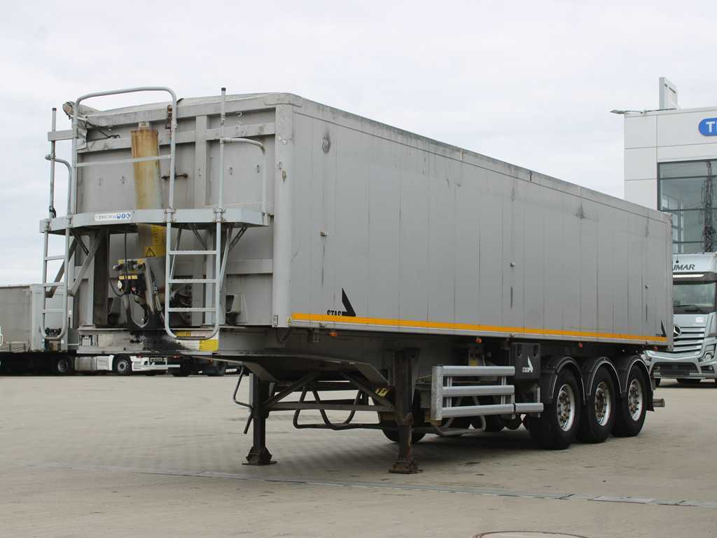 Stas SZ336K, LIFT AXLE, 50m³ - Semirremolque volquete: foto 1 Stas SZ336K, LIFT AXLE, 50m³ - Semirremolque volquete: foto 1