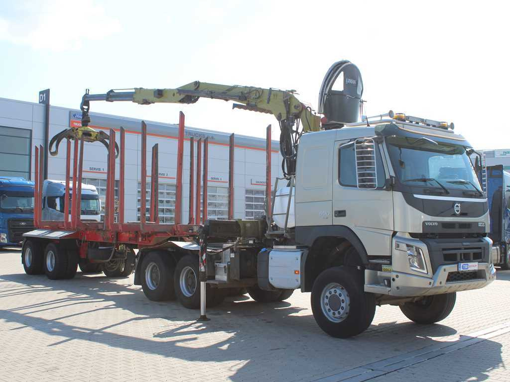 Volvo FMX 500, 6X6, LOGLIFT F265Z95 + DOLL trailer (2007) - Camión forestal, Camión grúa: foto 4 Volvo FMX 500, 6X6, LOGLIFT F265Z95 + DOLL trailer (2007) - Camión forestal, Camión grúa: foto 4