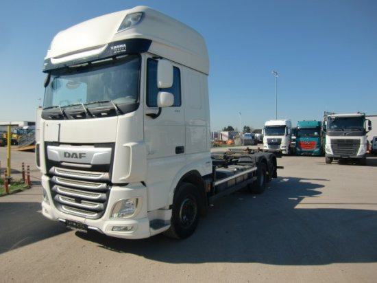 DAF XF 480 FAR BDF SSC Euro 6 Liftachse, Retarder - Camión portacontenedore/ Intercambiable: foto 1 DAF XF 480 FAR BDF SSC Euro 6 Liftachse, Retarder - Camión portacontenedore/ Intercambiable: foto 1