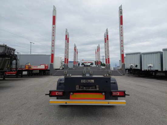 DOLL Holzauflieger H3S-12, Tydraul , Langholz, 2+4 verstellbare Rungenpaare, Langholz, Liftachse, - Semirremolque forestal: foto 3 DOLL Holzauflieger H3S-12, Tydraul , Langholz, 2+4 verstellbare Rungenpaare, Langholz, Liftachse, - Semirremolque forestal: foto 3