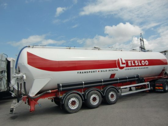 Feldbinder KIP 63.3 Siloauflieger, SAF-Achsen, Alu-Felgen, - Semirremolque silo: foto 3 Feldbinder KIP 63.3 Siloauflieger, SAF-Achsen, Alu-Felgen, - Semirremolque silo: foto 3