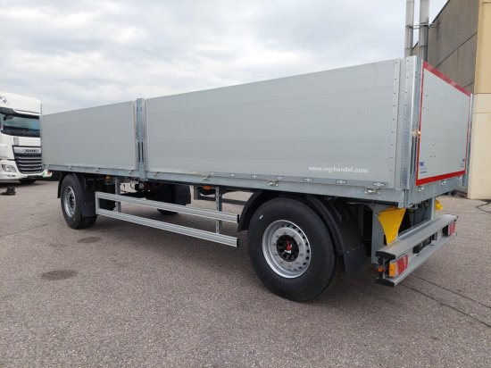 HUMBAUR Baustoffanhänger, 7,1 Meter ,Neufahrzeug, SAF-Achsen - Remolque caja abierta: foto 2 HUMBAUR Baustoffanhänger, 7,1 Meter ,Neufahrzeug, SAF-Achsen - Remolque caja abierta: foto 2