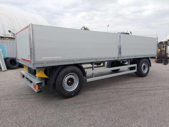 HUMBAUR Baustoffanhänger, 7,1 Meter ,Neufahrzeug, SAF-Achsen - Remolque caja abierta: foto 4 HUMBAUR Baustoffanhänger, 7,1 Meter ,Neufahrzeug, SAF-Achsen - Remolque caja abierta: foto 4