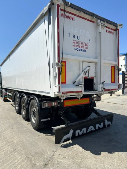 Kempf SKM 39 Alu-Kastenmulde 55m³ Rollplane - Semirremolque volquete: foto 2 Kempf SKM 39 Alu-Kastenmulde 55m³ Rollplane - Semirremolque volquete: foto 2