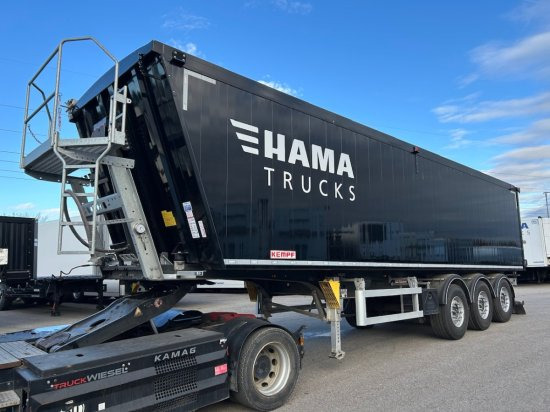 Kempf SKM AK 39 Alu-Kastenmulde 55m³ Rollplane - Semirremolque volquete: foto 1 Kempf SKM AK 39 Alu-Kastenmulde 55m³ Rollplane - Semirremolque volquete: foto 1
