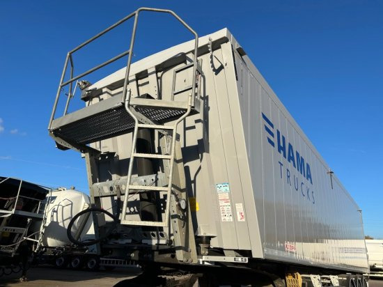 Kempf SKM AK 39 Alu-Kastenmulde 55m³ Rollplane - Semirremolque volquete: foto 2 Kempf SKM AK 39 Alu-Kastenmulde 55m³ Rollplane - Semirremolque volquete: foto 2