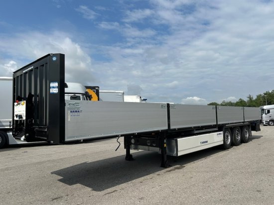 Krone Profi Liner SDP 27 Baustoff Auflieger Neu, 1-A Liftachse, mehrere Einheiten vorhanden - Semirremolque plataforma/ Caja abierta: foto 1 Krone Profi Liner SDP 27 Baustoff Auflieger Neu, 1-A Liftachse, mehrere Einheiten vorhanden - Semirremolque plataforma/ Caja abierta: foto 1