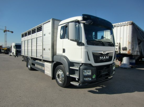 MAN TGS 18.420 Tiertransporter,Euro 6, Manual Seilwinde, el. Ladebordwand Voll Luft - Camión para caballos: foto 3 MAN TGS 18.420 Tiertransporter,Euro 6, Manual Seilwinde, el. Ladebordwand Voll Luft - Camión para caballos: foto 3