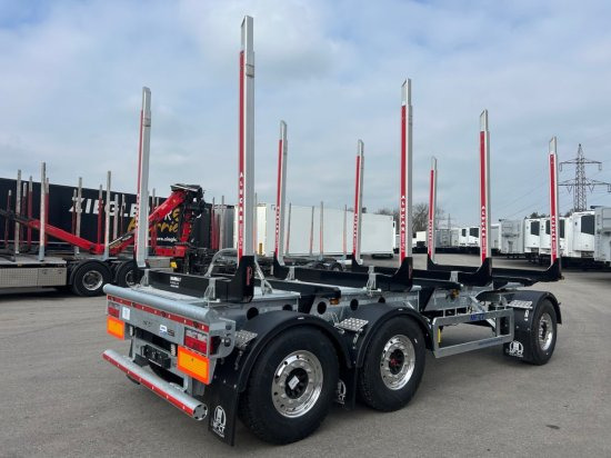 MF-CT, Holzanhänger, 3-Achsen, 4 Rungenpaare, - Remolque maderero: foto 4 MF-CT, Holzanhänger, 3-Achsen, 4 Rungenpaare, - Remolque maderero: foto 4