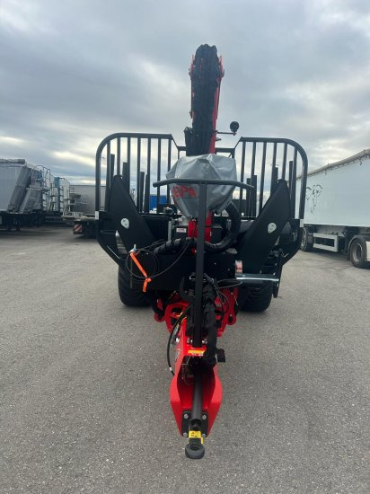 STEPA M-16 Forstanhänger mit Steindl Palfinger Forstkran L, 2-Achsig 4- Rungenpaare - Remolque forestal: foto 2 STEPA M-16 Forstanhänger mit Steindl Palfinger Forstkran L, 2-Achsig 4- Rungenpaare - Remolque forestal: foto 2