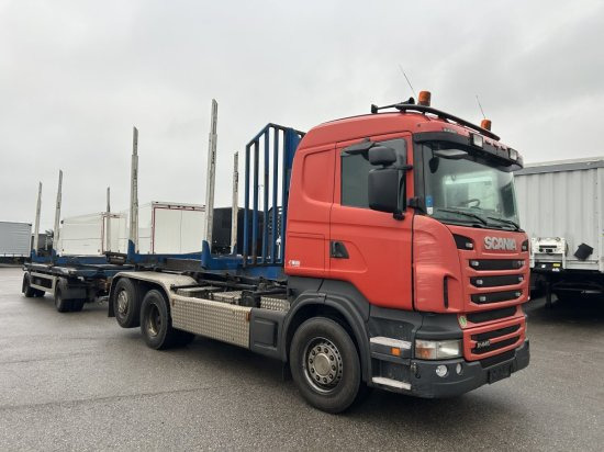 Scania R440 6x2 Abroller, Schalter ,Retarder, E5, lenk,lift Hyva Lift, OHNE AUFBAU - Camión multibasculante, Camión grúa: foto 1 Scania R440 6x2 Abroller, Schalter ,Retarder, E5, lenk,lift Hyva Lift, OHNE AUFBAU - Camión multibasculante, Camión grúa: foto 1