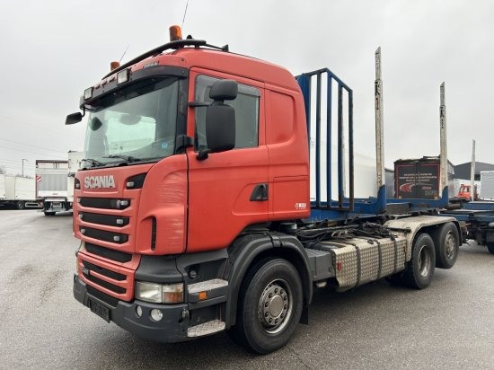 Scania R440 6x2 Abroller, Schalter ,Retarder, E5, lenk,lift Hyva Lift, OHNE AUFBAU - Camión multibasculante, Camión grúa: foto 3 Scania R440 6x2 Abroller, Schalter ,Retarder, E5, lenk,lift Hyva Lift, OHNE AUFBAU - Camión multibasculante, Camión grúa: foto 3