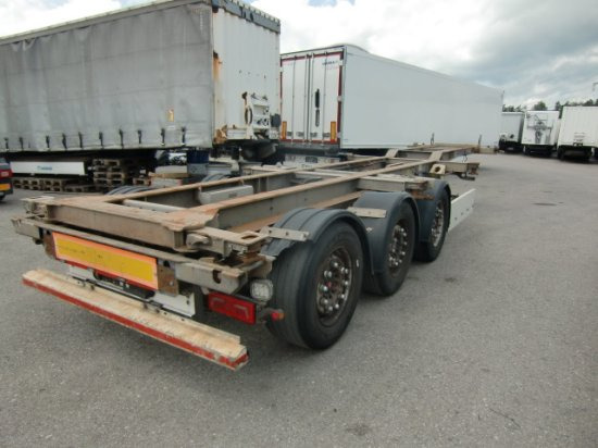 Schmitz Containerchassi 3-achsig SCF 24G45 Slider - Semirremolque portacontenedore/ Intercambiable: foto 4 Schmitz Containerchassi 3-achsig SCF 24G45 Slider - Semirremolque portacontenedore/ Intercambiable: foto 4