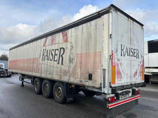 Semirremolque lona Schmitz SO1, Getränkeauflieger Orten Safe Server,  Liftachse, Edscha-Verdeck: foto 8