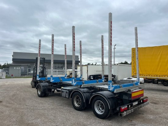 Schwarzmüller N-Serie 3-achs Holzanhänger 4 Rungenpaare - Remolque maderero: foto 2 Schwarzmüller N-Serie 3-achs Holzanhänger 4 Rungenpaare - Remolque maderero: foto 2