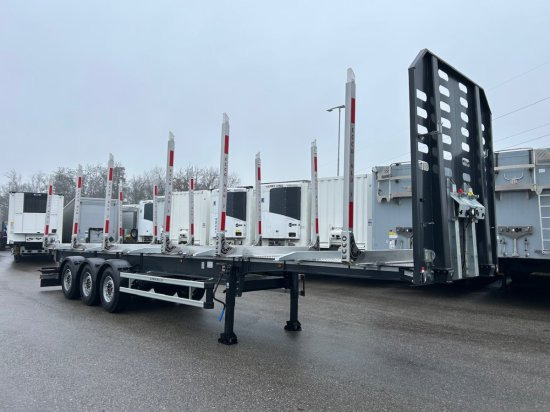 Schwarzmüller Y-Serie, Holzauflieger, 6 Rungenpaare, SAF-Achsen, Liftachse - Semirremolque forestal: foto 3 Schwarzmüller Y-Serie, Holzauflieger, 6 Rungenpaare, SAF-Achsen, Liftachse - Semirremolque forestal: foto 3