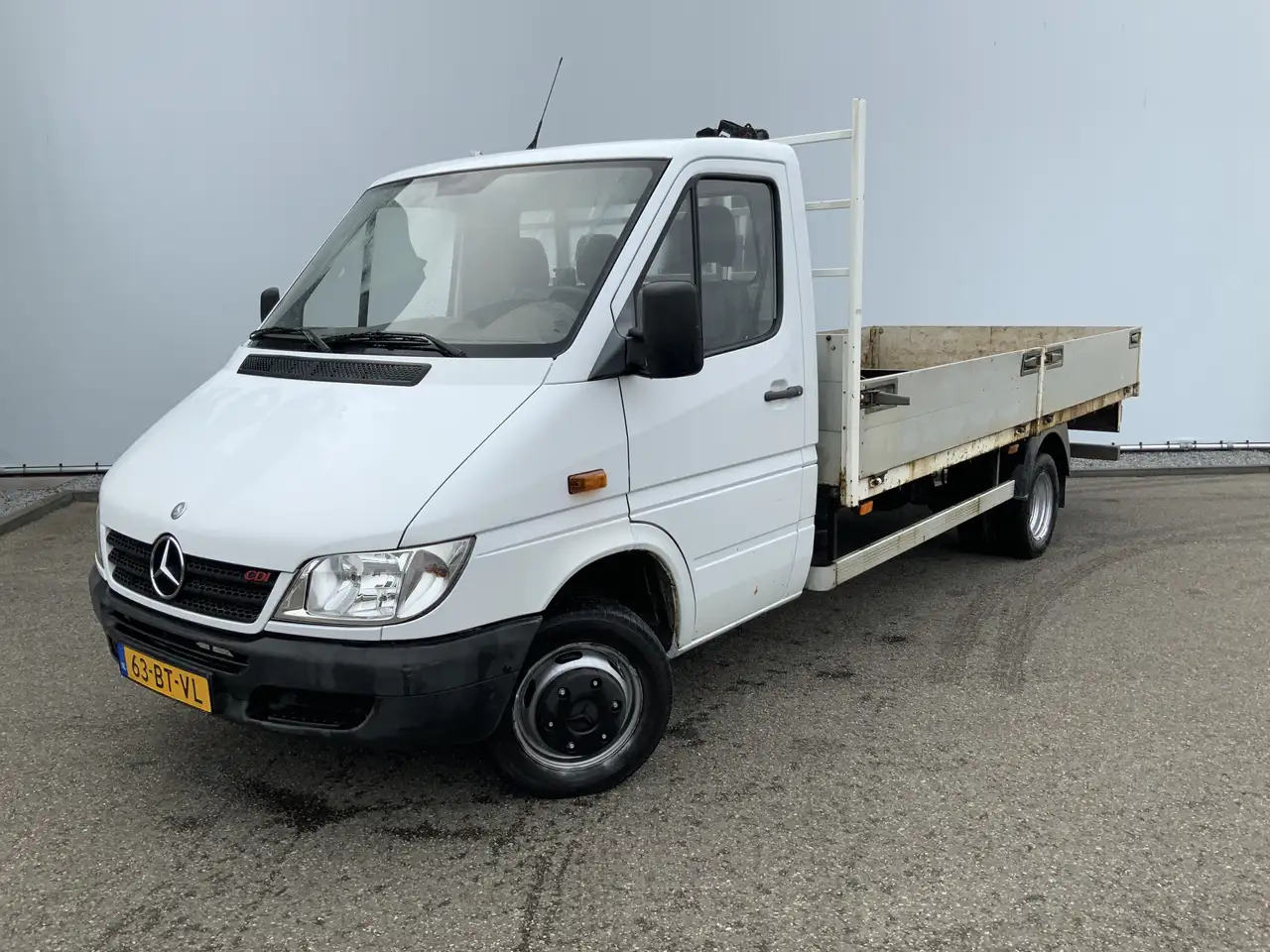 Mercedes-Benz Sprinter 411 CDI 2.2 402 Pick Up & Kraan Hiab 013T Trekhaak - Caja abierta furgoneta: foto 2 Mercedes-Benz Sprinter 411 CDI 2.2 402 Pick Up & Kraan Hiab 013T Trekhaak - Caja abierta furgoneta: foto 2