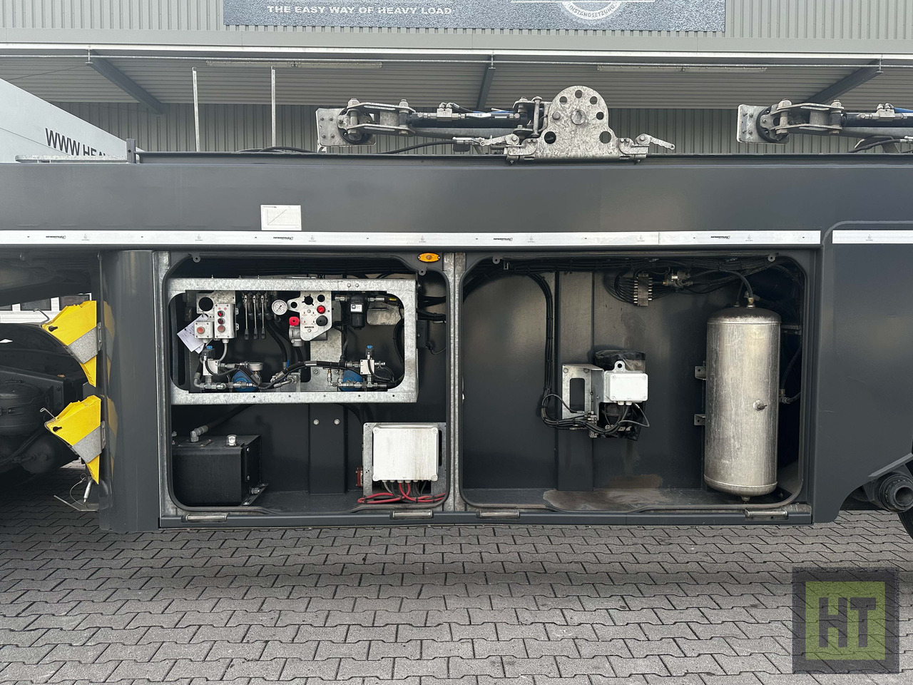 Faymonviile 3-Achs-Beton-Innenlader-PrefaMAX - Semirremolque plataforma/ Caja abierta: foto 5 Faymonviile 3-Achs-Beton-Innenlader-PrefaMAX - Semirremolque plataforma/ Caja abierta: foto 5