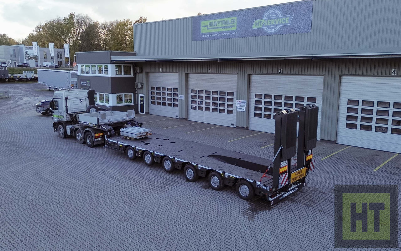 Faymonville 6-Achs-Tele-Semi mit PA-X Achssystem - Semirremolque góndola rebajadas: foto 1 Faymonville 6-Achs-Tele-Semi mit PA-X Achssystem - Semirremolque góndola rebajadas: foto 1