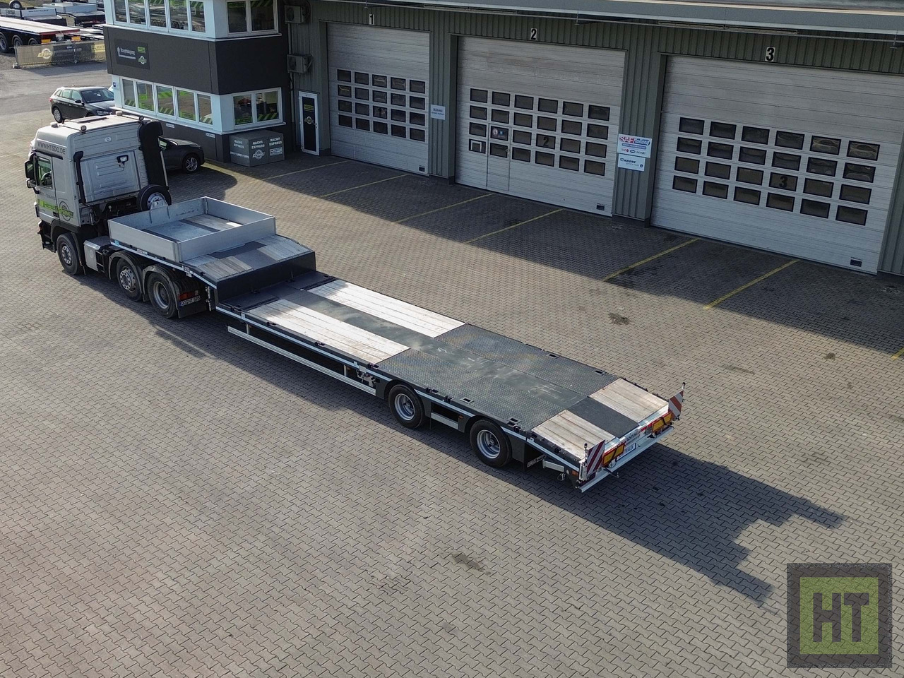 Faymonville MAX Trailer 2-Achs-Tele-Semi-Sattelauflieger-zwangsgelenkt - Semirremolque góndola rebajadas: foto 1 Faymonville MAX Trailer 2-Achs-Tele-Semi-Sattelauflieger-zwangsgelenkt - Semirremolque góndola rebajadas: foto 1