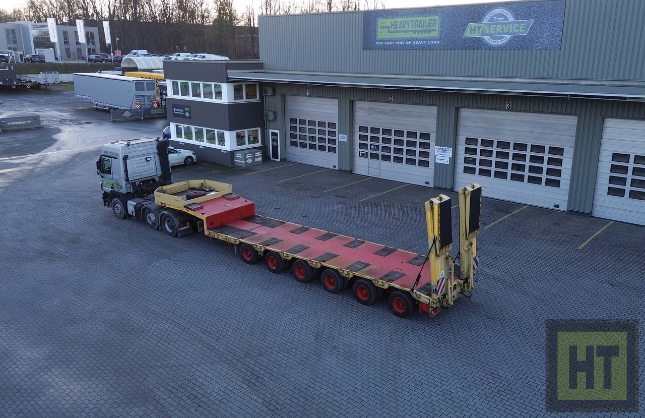 Goldhofer 6-Achs-Tele-Semi mit hydr. Rampen-zwangsgelenkt - Semirremolque góndola rebajadas: foto 1 Goldhofer 6-Achs-Tele-Semi mit hydr. Rampen-zwangsgelenkt - Semirremolque góndola rebajadas: foto 1