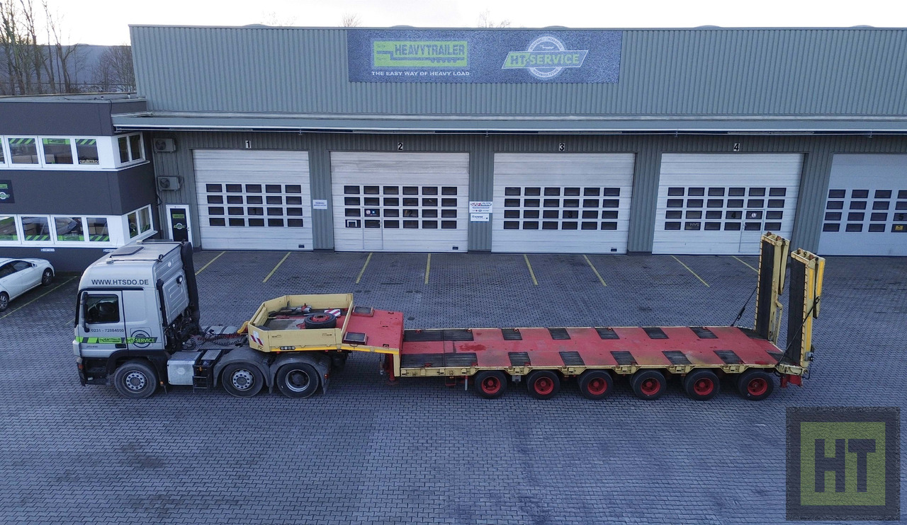 Goldhofer 6-Achs-Tele-Semi mit hydr. Rampen-zwangsgelenkt - Semirremolque góndola rebajadas: foto 2 Goldhofer 6-Achs-Tele-Semi mit hydr. Rampen-zwangsgelenkt - Semirremolque góndola rebajadas: foto 2