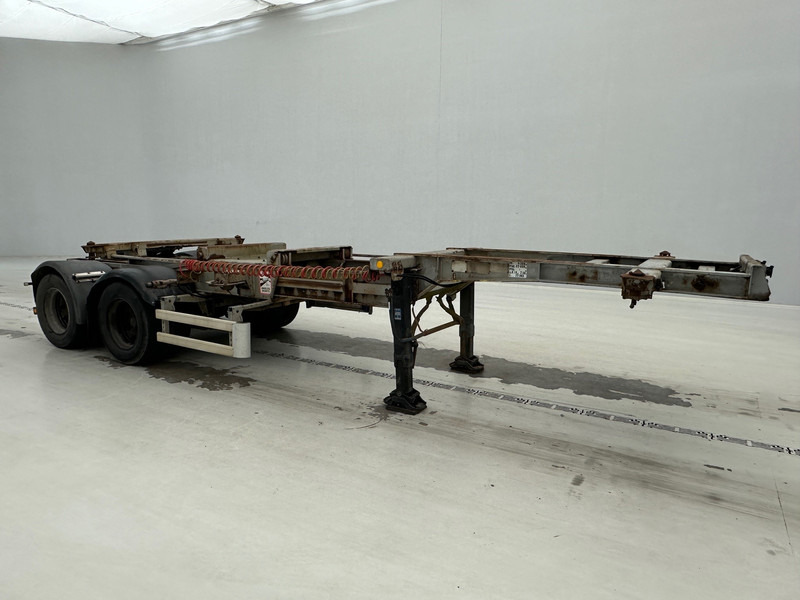 ASCA Bi-train skelet 20 ft* - Semirremolque portacontenedore/ Intercambiable: foto 3 ASCA Bi-train skelet 20 ft* - Semirremolque portacontenedore/ Intercambiable: foto 3
