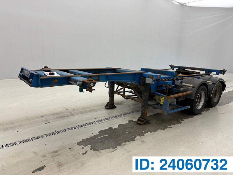 ASCA Bi-train skelet 20 ft - Semirremolque portacontenedore/ Intercambiable: foto 1 ASCA Bi-train skelet 20 ft - Semirremolque portacontenedore/ Intercambiable: foto 1