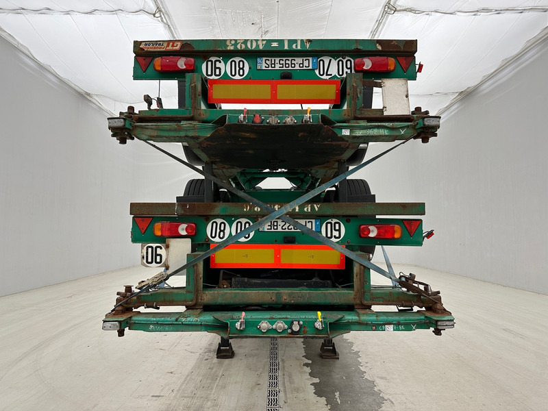 Fruehauf 4 x Skelet 2 x 20-40 ft - Semirremolque portacontenedore/ Intercambiable: foto 3 Fruehauf 4 x Skelet 2 x 20-40 ft - Semirremolque portacontenedore/ Intercambiable: foto 3