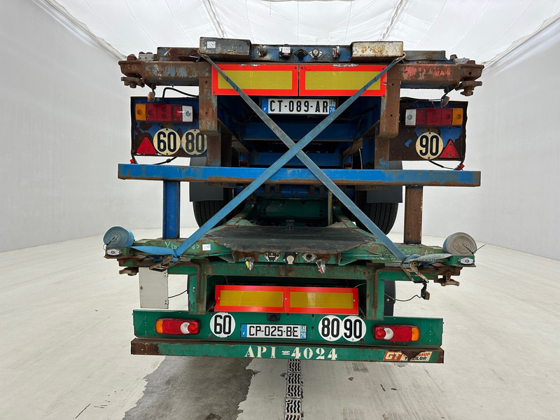 Fruehauf 4x Skelet 2 x 20-40 ft - Semirremolque portacontenedore/ Intercambiable: foto 5 Fruehauf 4x Skelet 2 x 20-40 ft - Semirremolque portacontenedore/ Intercambiable: foto 5