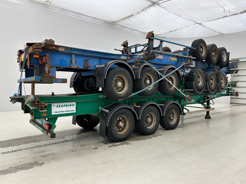Fruehauf 4x Skelet 2 x 20-40 ft - Semirremolque portacontenedore/ Intercambiable: foto 4 Fruehauf 4x Skelet 2 x 20-40 ft - Semirremolque portacontenedore/ Intercambiable: foto 4