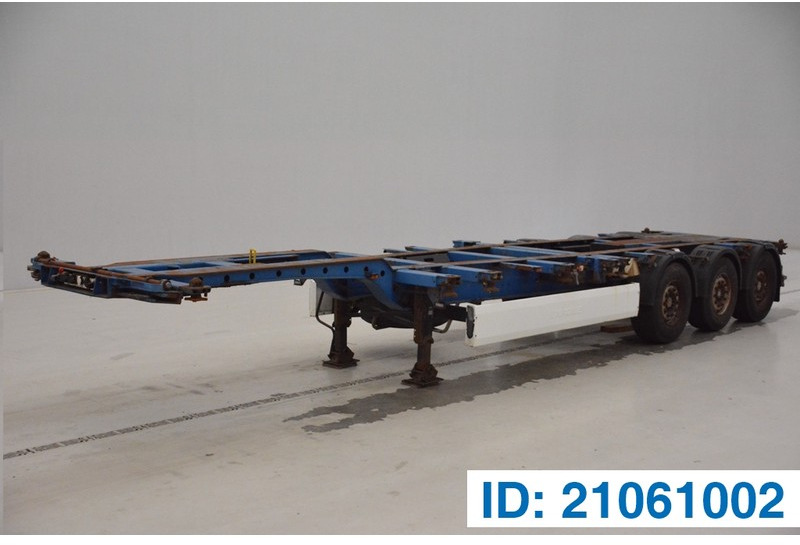 Krone Polyvalent skelet 20-30-40-45 ft - Semirremolque portacontenedore/ Intercambiable: foto 1 Krone Polyvalent skelet 20-30-40-45 ft - Semirremolque portacontenedore/ Intercambiable: foto 1