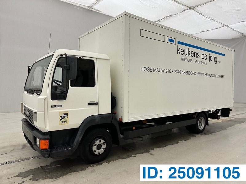 MAN 8.163 - Camión caja cerrada: foto 1 MAN 8.163 - Camión caja cerrada: foto 1